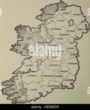 Ireland yesterday and today (1909) Stock Photo