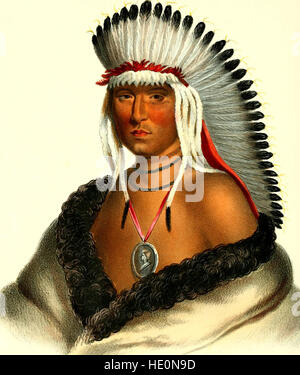 Indian Biography (1800) Stock Photo