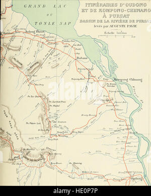 Mission Pavie, Indo-Chine, 1879-1895 - gC3A9ographie et voyages (1900) Stock Photo