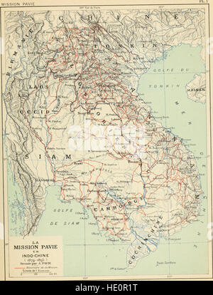 Mission Pavie, Indo-Chine, 1879-1895 - gC3A9ographie et voyages (1900) Stock Photo