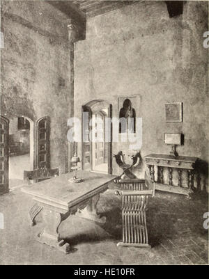 Illustrated catalogue of the exceedingly rare and valuable art treasures and antiquities formerly contained in the famous Davanzati Palace, Florence, Italy (1916) Stock Photo