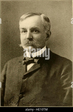 Newtown's history and historian, Ezra Levan Johnson (1917) Stock Photo