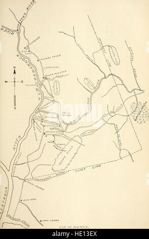 Brackett genealogy- descendants of Anthony Brackett of Portsmouth and Captain Richard Brackett of Braintree. With biographies of the immigrant fathers, their sons, and others of their posterity (1907) Stock Photo