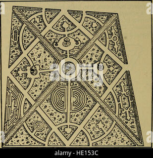 Mazes and labyrinths; a general account of their history and developments (1922) Stock Photo