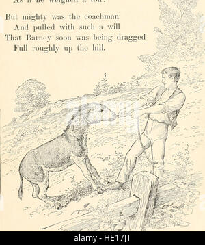 The runaway donkey, and other rhymes for children (1905) Stock Photo