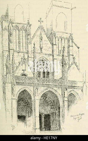 Gothic architecture in France, England, and Italy (1915) Stock Photo