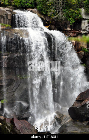 Whitewater Falls, Transylvania County, North Carolina, USA Stock Photo