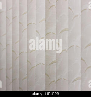 Venetian blinds. beige toned. Stock Photo