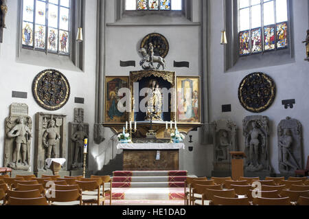 st. gumbertus church, ansbach, middle franconia, bavaria, germany Stock Photo