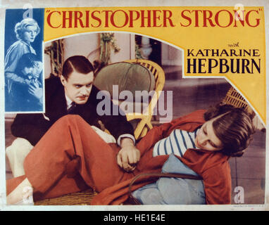 Christopher Strong, USA 1933, Regie: Dorothy Arzner, Darsteller: Colin Clive, Katharine Hepburn Stock Photo