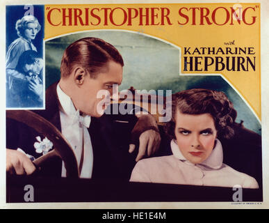 Christopher Strong, USA 1933, Regie: Dorothy Arzner, Darsteller: Colin Clive, Katharine Hepburn Stock Photo