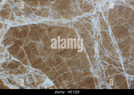 White patterned natural of light brown marble pattern texture for design product. Stock Photo