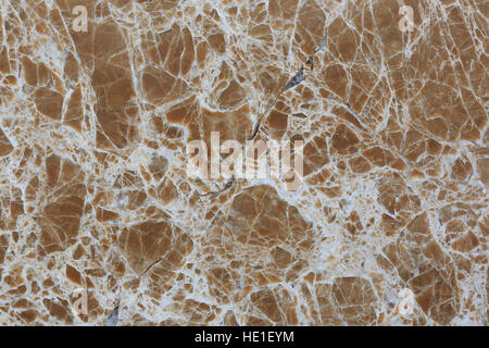 White patterned of light brown marble pattern texture, abstract background for interior or other design. Stock Photo
