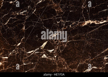 White patterned natural of brown marble background texture for design. Stock Photo