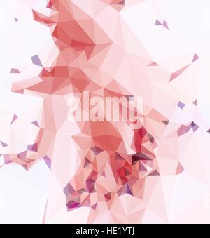 Abstract Low Poly Background Stock Vector
