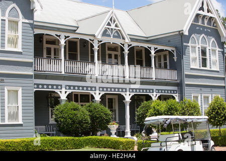 The Hunter Valley Wine region vineyards is a 2 hour drive north of Sydney in New South Wales,Australia Stock Photo