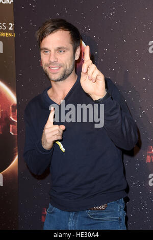 German premiere of National Geographic Channel TV series 'Mars - Die Reise zum roten Planeten' at Planetarium in Prenzlauer Berg.  Featuring: Ole Tillmann Where: Berlin, Germany When: 03 Nov 2016 Stock Photo