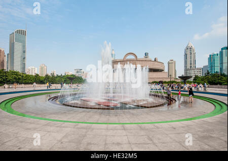 Shanghai Museum, People's Square Shanghai, China. Stock Photo