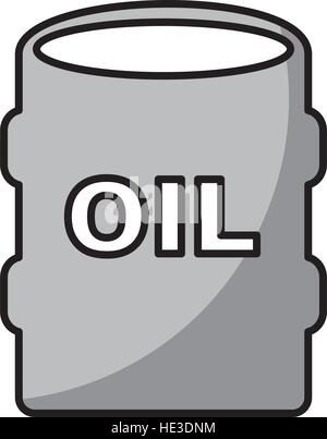 tank oil isolated icon vector illustration design Stock Vector