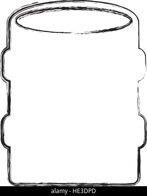 tank oil isolated icon vector illustration design Stock Vector