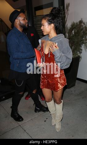 Celebrities at Catch restaurant in West Hollywood Featuring: Brooke