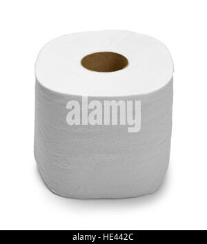 New Large Roll of Toilet Paper Isolated on White. New Large Roll of Toilet Paper Isolated on White.