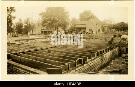This historic image showcases Union High School’s vocational agriculture program, providing an early glimpse into educational practices in vocational training for agriculture. The combination program emphasized practical agricultural skills and farm management techniques, offering students hands-on learning experiences. Stock Photo