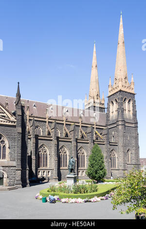 St Patrick's Cathedral, Melbourne, Victoria,Australia Stock Photo