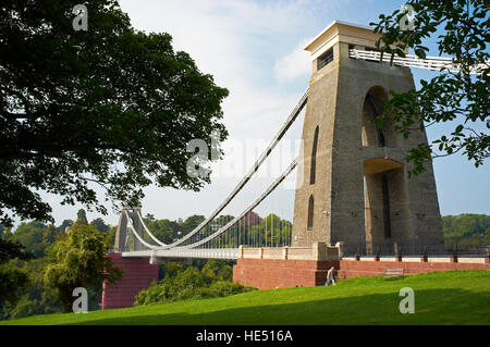 Clifton Suspension Bridge, Bristol, England, UK Stock Photo