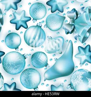 Seamless Christmas background. EPS 10 Stock Vector