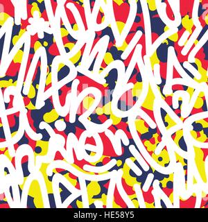 Vector tags seamless pattern Stock Vector