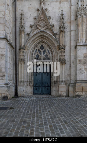 Gothic style Eglis (church) St-Éloi, Dunkirk, France. Stock Photo