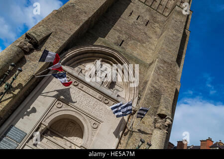 Medieval Belfry of Dunkirk, France, Stock Photo