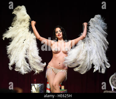 Miami Beach, FL, USA. 17th Dec, 2016. Sugar & Spice Meets Naughty & Nice at The Fillmore on December 17, 2016 in Miami Beach, Florida. © Mpi04/Media Punch/Alamy Live News Stock Photo