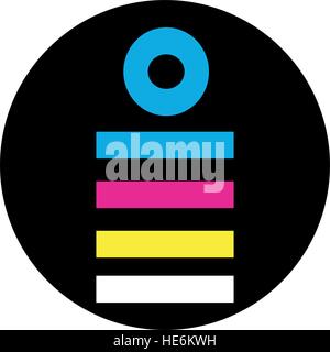 CMYK Icon Design Concept, EPS 8 supported Stock Vector Image & Art - Alamy