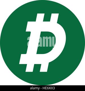 Dark Coin Concept Design, EPS 8 supported. Stock Vector