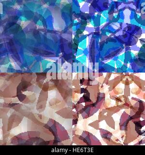 Digitally created seamless colorful texture. Stock Vector