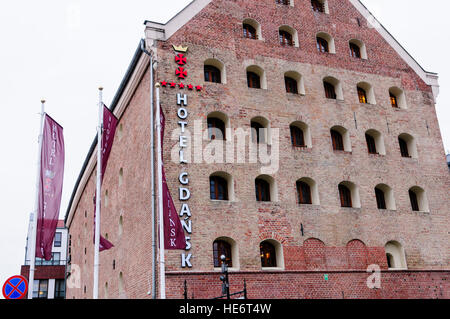 Hotel Gdansk Boutique in a converted warehouse Stock Photo