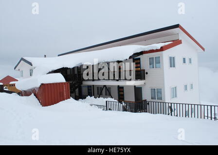 Valle Nevado ski resort in Santiago Chile Stock Photo