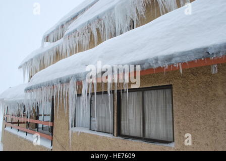 Valle Nevado ski resort in Santiago Chile Stock Photo