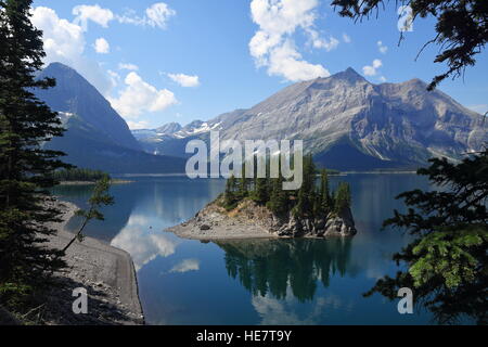 Lake in Kananaskis Country - Alberta - Canada Stock Photo