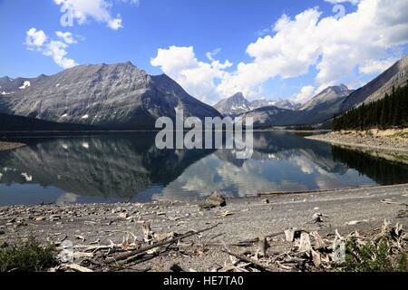 Lake in Kananaskis Country - Alberta - Canada Stock Photo