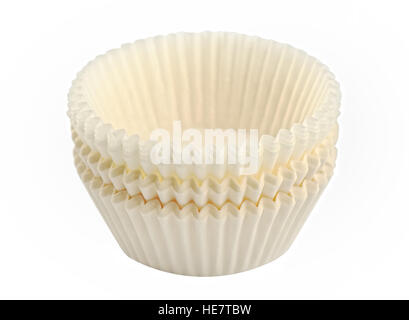 Form paper baking dishes Stock Photo