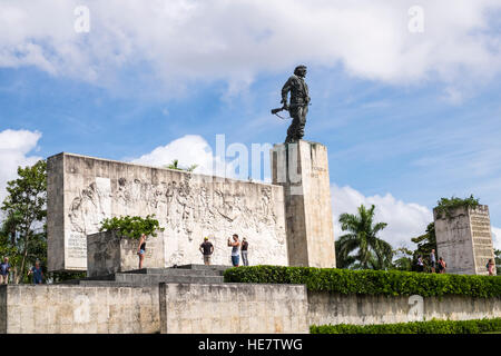 Che Guavara monument, mausoleum and museum, Plaza de La Revolucion, Santa Clara, Cuba, Conjunto Escultorico Comandante Ernesto Che Guavara, Stock Photo
