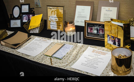 50th wedding anniversary party. Stock Photo