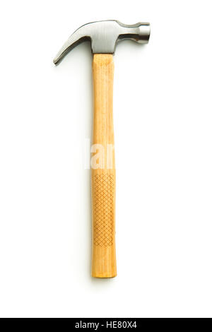 The claw hammer isolated on white background. Stock Photo