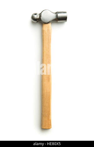 Construction tools. Hammer isolated on white background. Stock Photo