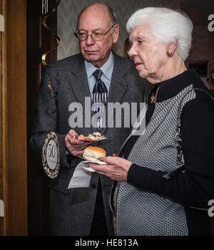 50th wedding anniversary party. Stock Photo