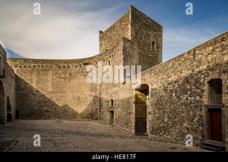 Melfi Castle in Basilicata Stock Photo