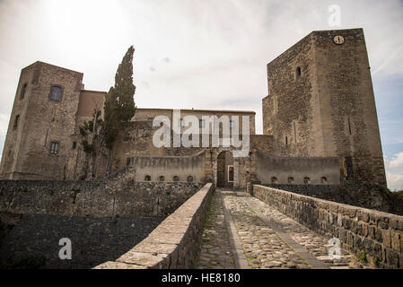 Melfi Castle in Basilicata Stock Photo